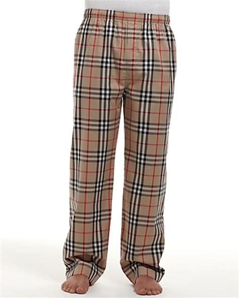 burberry pajama pants|burberry pajama bottoms.